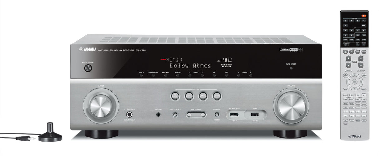 Tinklinis namų kino stiprintuvas Yamaha RX-V781 7.2 MusicCast Namu kinas Yamaha AUTOGARSAS.LT
