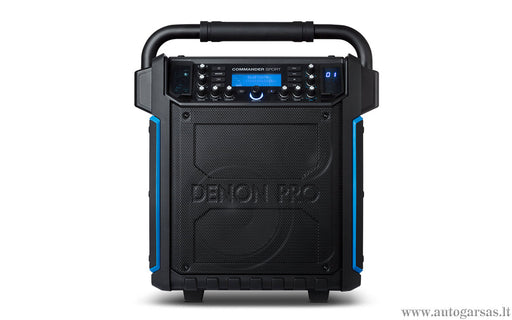 Nešiojama garso sistema Denon Pro Commander Sport, atspari vandeniui IPX4 Kolonėlės Denon AUTOGARSAS.LT