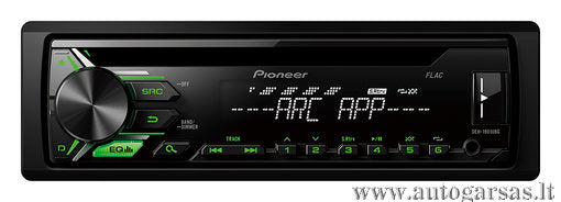 Magnetola automobiliui Pioneer DEH-1901UBG, CD, USB, AUX Magnetolos Pioneer AUTOGARSAS.LT