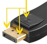 Goobay DisplayPort/HDMI™, adapteris- užraktas
