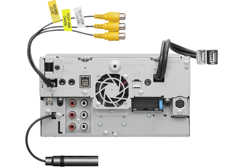 Kenwood DMX8020DABS, 7.0" automobilinė multimedija - Galas