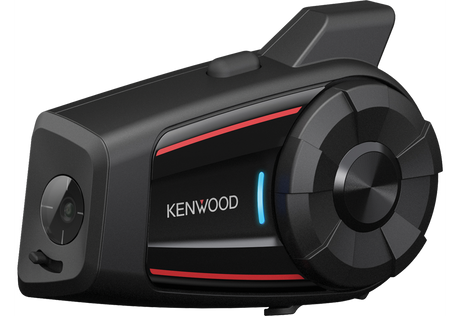 Kenwood KCA-HX7C, motociklams skirta Bluetooth komunikacijos ir įrašymo sistema  - šonas
