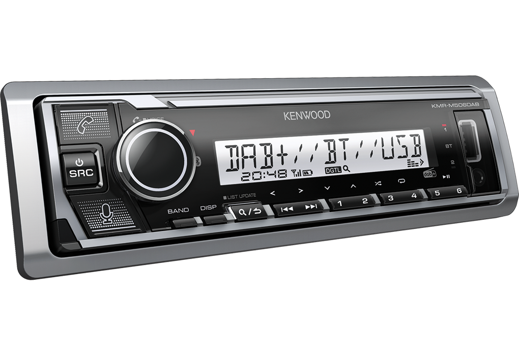 Kenwood KMR-M506DAB, automagnetola