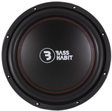 Bass Habit Play 2 P2300D2, automobilinis žemų dažnių garsiakalbis- priekis