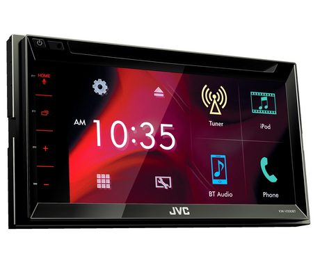 Multimedija automobiliui JVC KW-V330BT, 2-DIN, DVD, CD, USB, BLUETOOTH Multimedija JVC AUTOGARSAS.LT