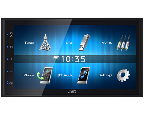 Multimedija automobiliui JVC KW-M24BT, 2-DIN, USB, BLUETOOTH Multimedija JVC AUTOGARSAS.LT