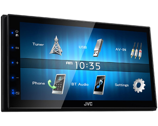 Multimedija automobiliui JVC KW-M24BT, 2-DIN, USB, BLUETOOTH Multimedija JVC AUTOGARSAS.LT