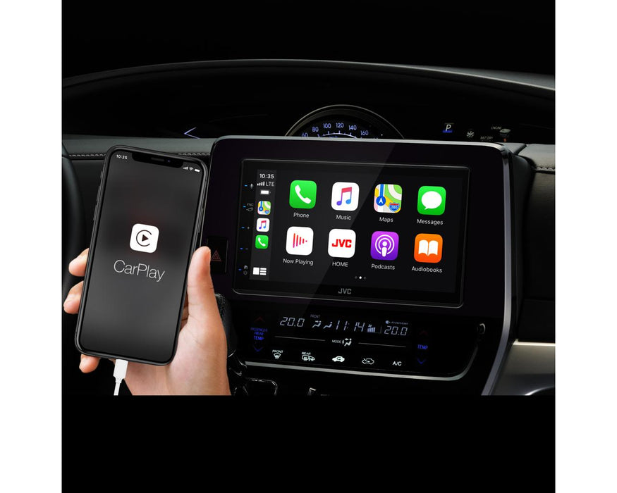 JVC KW-M565DBT, Multimedija -CarPlay