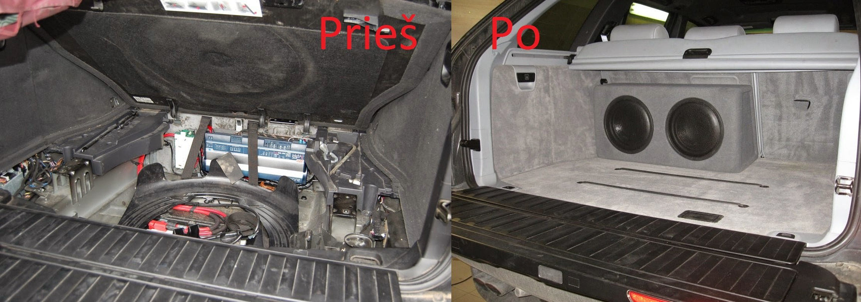 BMW X5 E53 audio equipment 