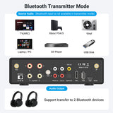 Arylic B50 Bluetooth Stereo stiprintuvas su audio siųstuvu
