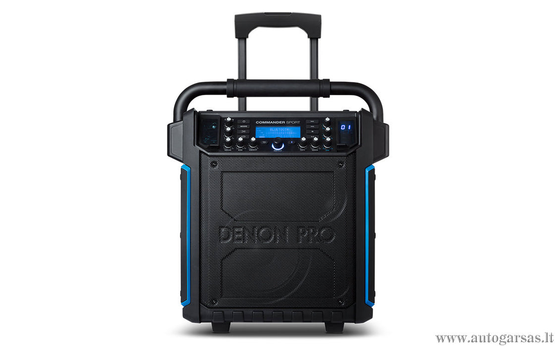 Nešiojama garso sistema Denon Pro Commander Sport, atspari vandeniui IPX4 Kolonėlės Denon AUTOGARSAS.LT