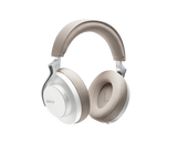 Shure AONIC 50, belaidės Over-Ear tipo ausinės su išorinių garsų slopinimo funkcija (įvairių spalvų)- balta