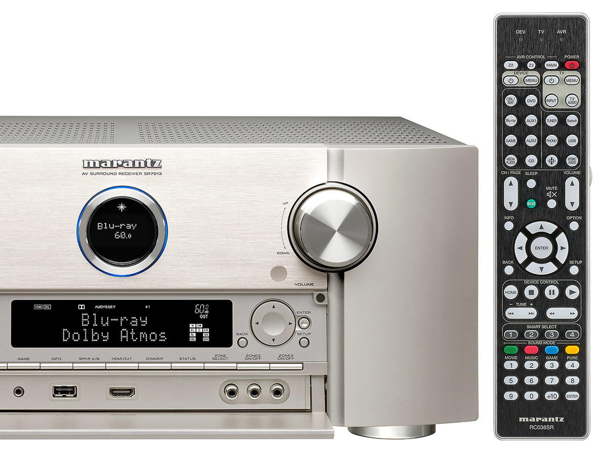 Tinklinis AV resyveris Marantz SR7013 11.2, Full 4K, su HEOS ir Alexa Namu kinas Marantz AUTOGARSAS.LT