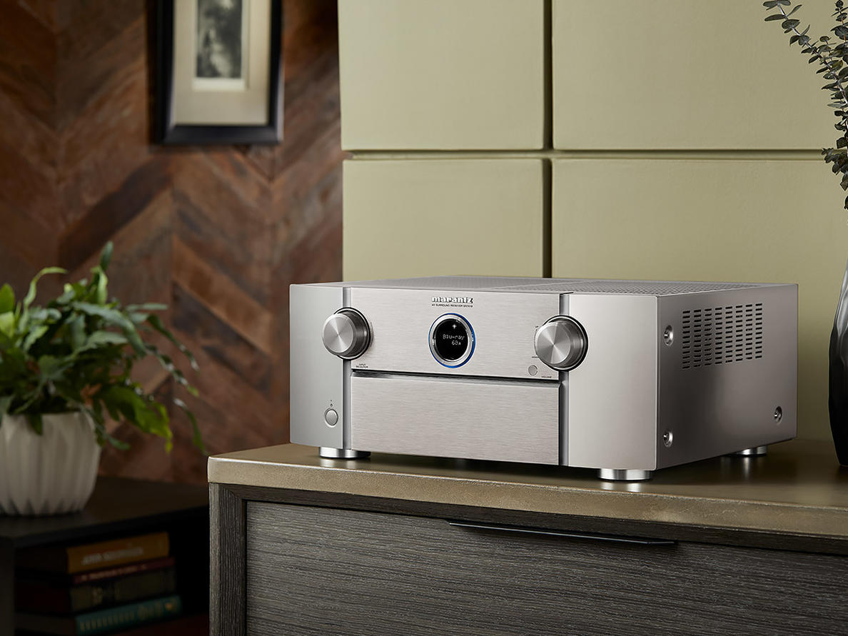 Tinklinis AV resyveris Marantz SR7013 11.2, Full 4K, su HEOS ir Alexa Namu kinas Marantz AUTOGARSAS.LT
