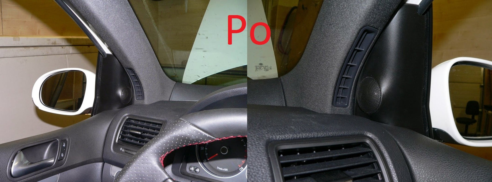 VW golf V audio equipment 
