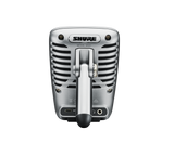 Shure MV51, skaitmeninis didelės diafragmos mikrofonas - galas