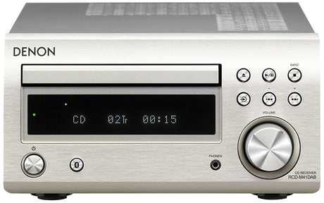 DENON RCD-M41 DAB+, Stereo CD imtuvas ir DAB+- Sidabrinė
