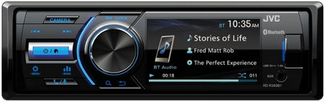 AV grotuvas su 3" ekranu JVC KD-X560BT, BLUETOOTH, USB, AUX Magnetolos JVC AUTOGARSAS.LT