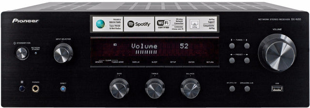 Tinklinis stereo resyveris Pioneer SX-N30-K, 2x85W Stereo Pioneer AUTOGARSAS.LT