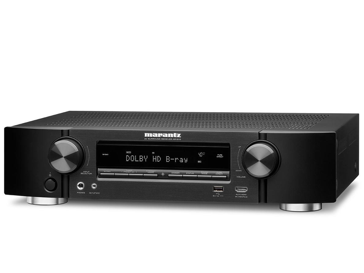 AV resyveris Marantz NR1510 5.2 kanalo namų kino stiprintuvas 5x85W Namu kinas Marantz AUTOGARSAS.LT