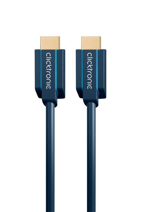 Clicktronic ypač didelės spartos HDMI kabelis skirtas 8K@60 Hz, 1.5m Laidai Clicktronic AUTOGARSAS.LT