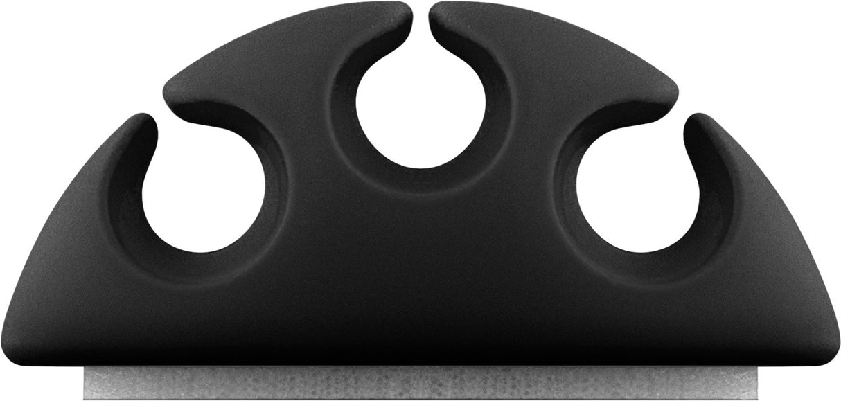 Goobay USB kabelių laikiklis (įvairių spalvų)- juoda