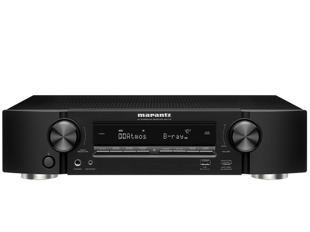 AV resyveris Marantz NR1710 7.2 kanalo namų kino stiprintuvas 7x50W Namu kinas Marantz AUTOGARSAS.LT