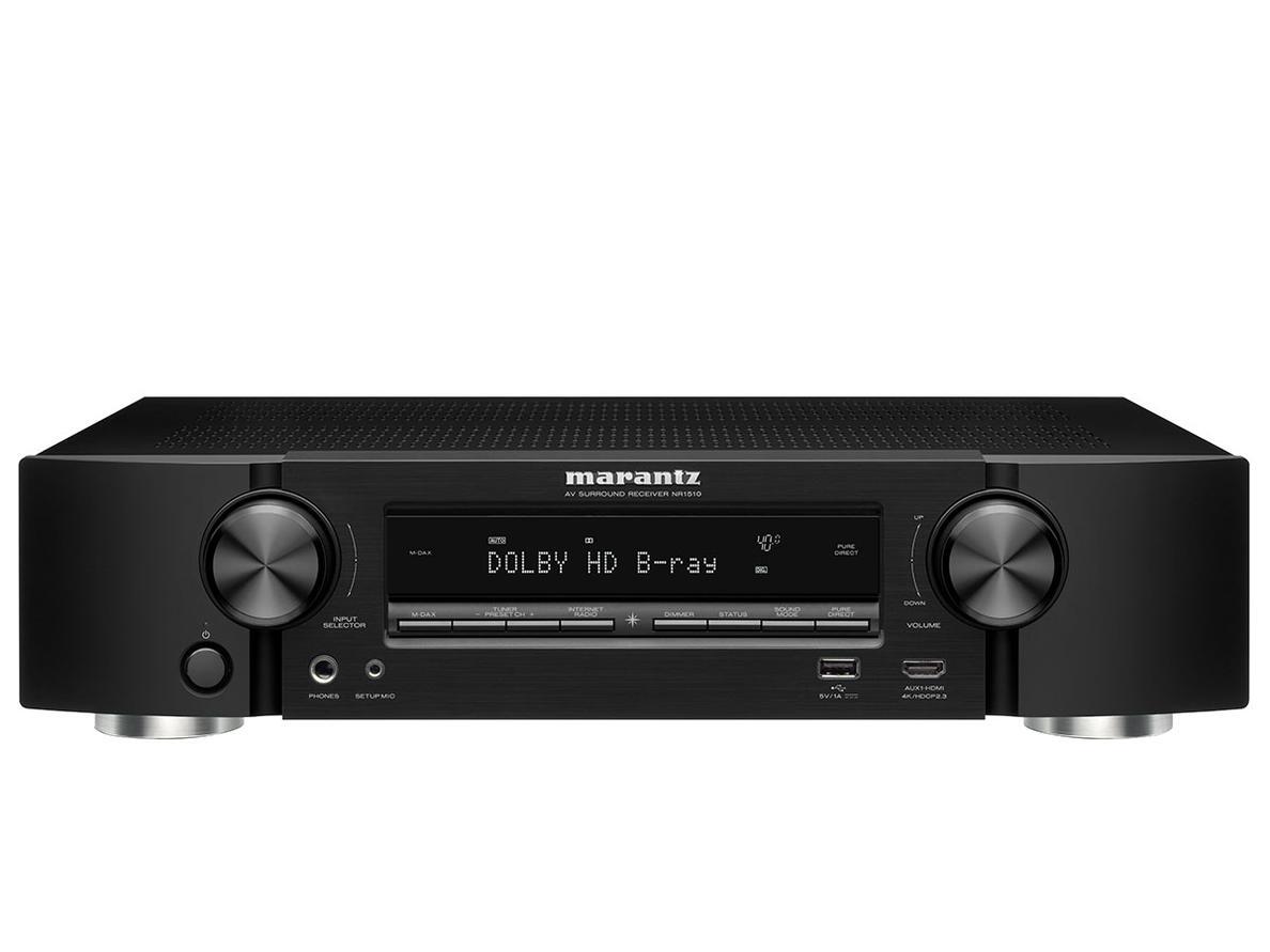 AV resyveris Marantz NR1510 5.2 kanalo namų kino stiprintuvas 5x85W Namu kinas Marantz AUTOGARSAS.LT