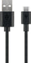 Goobay micro USB įkrovimo ir duomenų perdavimo kabelis - „Android“ įrenginiams 2m Laidai Goobay AUTOGARSAS.LT