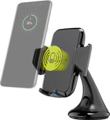 Goobay Wireless vehicle fast charger 10 W, belaidis automobilinis įkroviklis- veikimas
