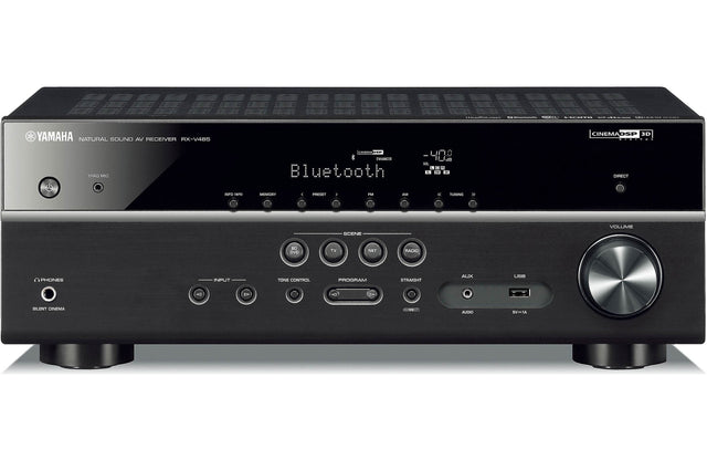 Yamaha RX-V485 5.1 kanalo AV namų kino stiprintuvas resyveris 5x160W Wi-Fi Namu kinas Yamaha AUTOGARSAS.LT