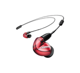 Shure SE535 WIRELESS, belaidės In-Ear tipo ausinės su išorinių garsų slopinimo funkcija (įvairių spalvų)- red