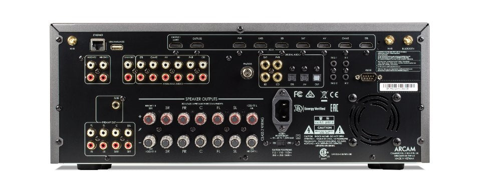 ARCAM AVR10, AV resyveris- stiprintuvas - Galas