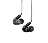 Shure AONIC 4, In-Ear tipo ausinės su išorinių garsų slopinimo funkcija (įvairių spalvų)- Black