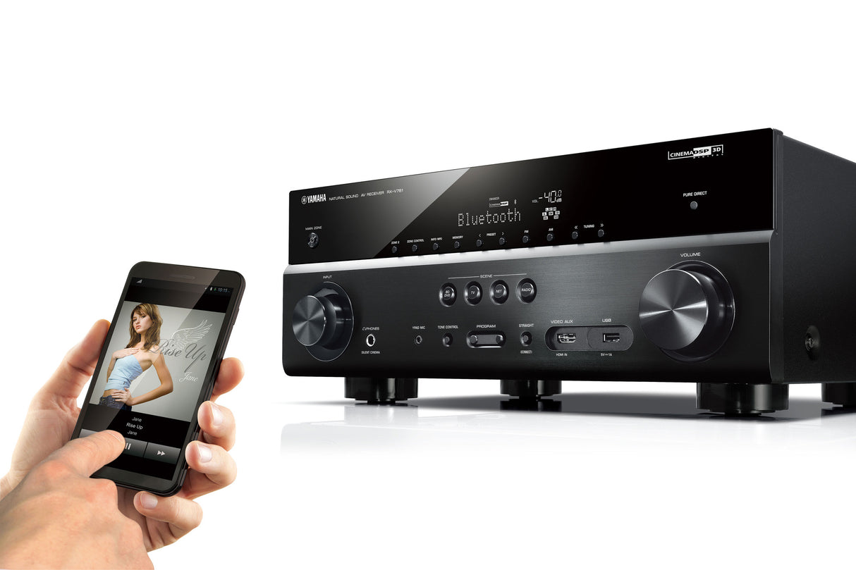 Tinklinis namų kino stiprintuvas Yamaha RX-V781 7.2 MusicCast Namu kinas Yamaha AUTOGARSAS.LT