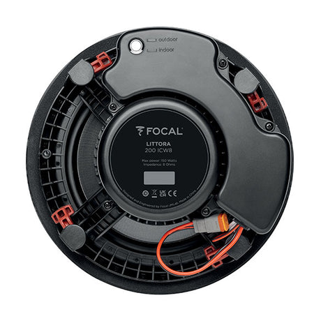 Focal 200 ICW 8, įmontuojamas garsiakalbis (montavimo matmenys: 340 x 340 mm)- galas