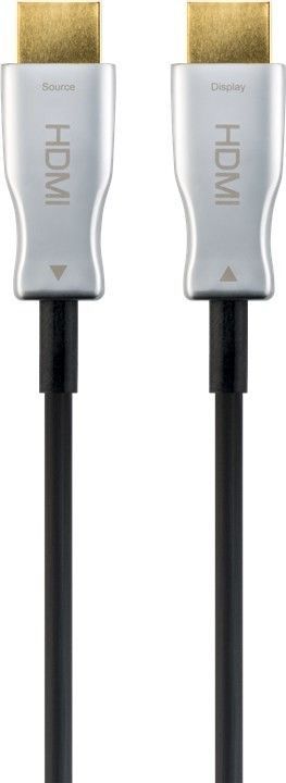 Goobay optinis hibridinis HDMI kabelis, padengtas auksu HDMI-HDMI 30.0m Laidai Goobay AUTOGARSAS.LT