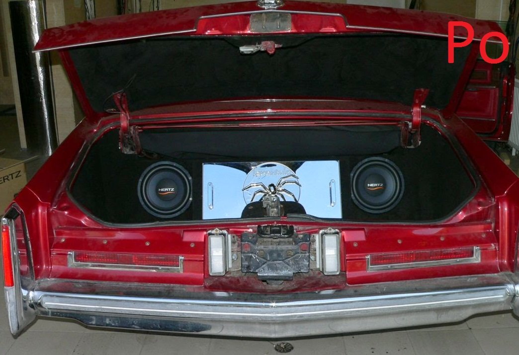Cadillac Eldorado audio equipment 