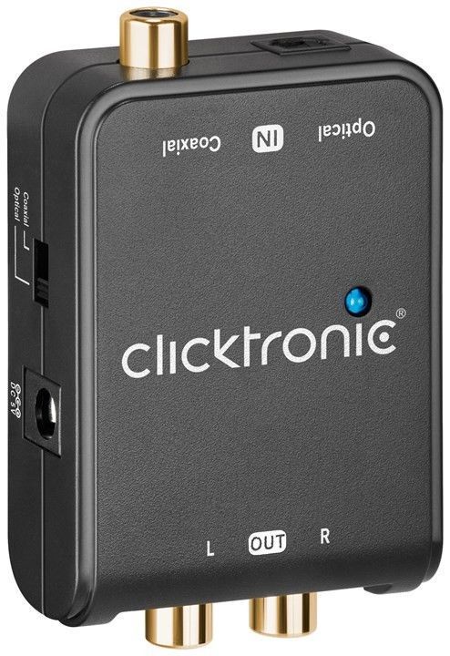 Skaitmeninis / analoginis garso keitiklis Clicktronic Laidai Clicktronic AUTOGARSAS.LT