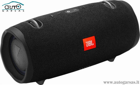 Nešiojama belaidė garso kolonėlė JBL Xtreme 2 su Bluetooth 2x20W, 15 valandų grojimo, atspari vandeniui Kolonėlės JBL AUTOGARSAS.LT