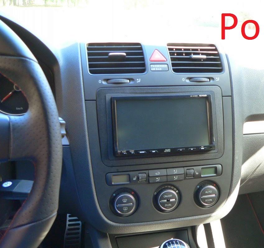 VW golf V audio equipment 