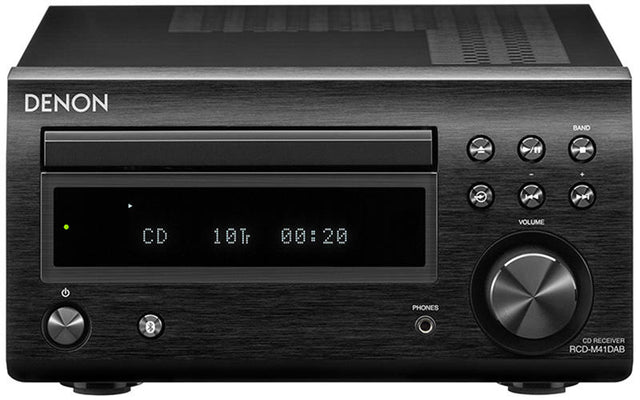 DENON RCD-M41 DAB+, Stereo CD imtuvas ir DAB+- Juoda