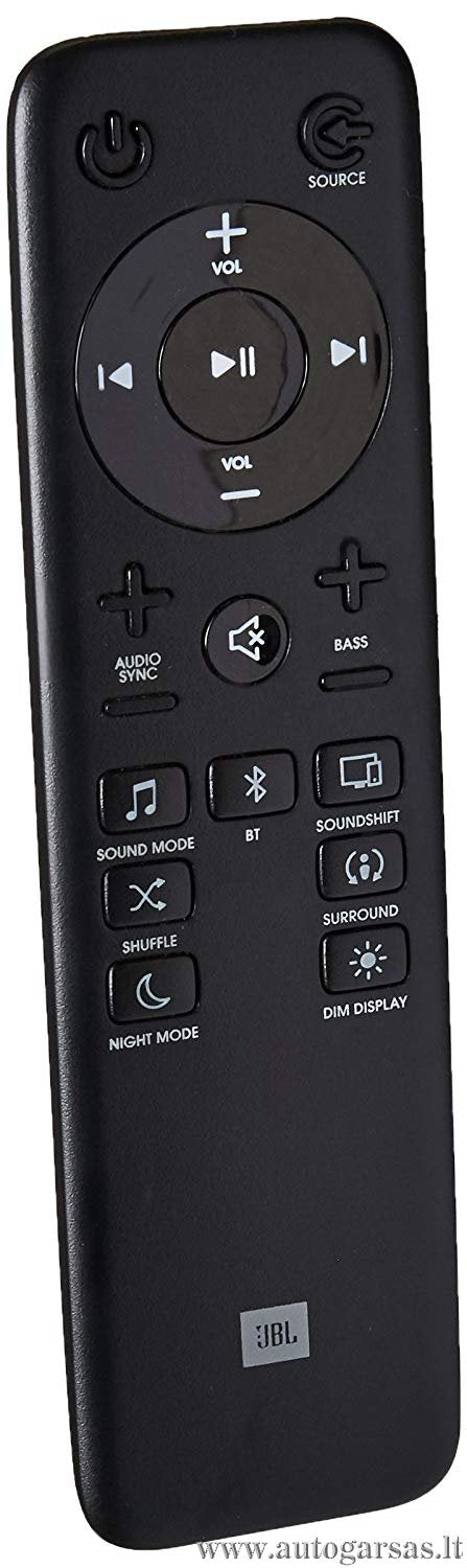 JBL BAR 3.1 soundbar-as TV garso kolonėlė ir žemų dažnių garsiakalbis 450W HDMI Bluetooth Namu kinas JBL AUTOGARSAS.LT