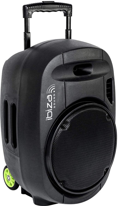 Nešiojama garso sistema Ibiza-Sound PORT 12VHF-MKII, USB, SD, AUX, BLUETOOTH Kolonėlės Ibiza AUTOGARSAS.LT
