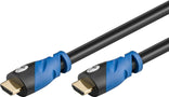 Goobay premium klasės High Speed HDMI kabelis su Ethernet, auksu dengtas HDMI-HDMI 1.5m Laidai Goobay AUTOGARSAS.LT