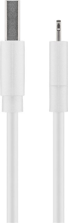 Goobay USB Lightning Apple iPhone/iPad įkrovimo ir duomenų perdavimo kabelis 1.0m Laidai Goobay AUTOGARSAS.LT