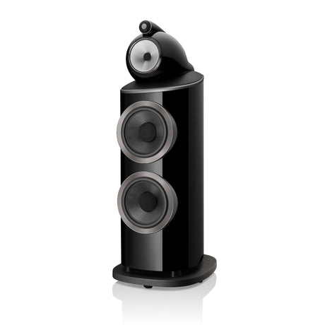 Bowers & Wilkins 801 D4, grindinės garso kolonėlės (įvairių spalvų)- Juoda