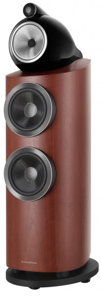 Bowers & Wilkins 802 D3, stilingos grindinės garso kolonėlės (įvairių spalvų) - raudonmedis