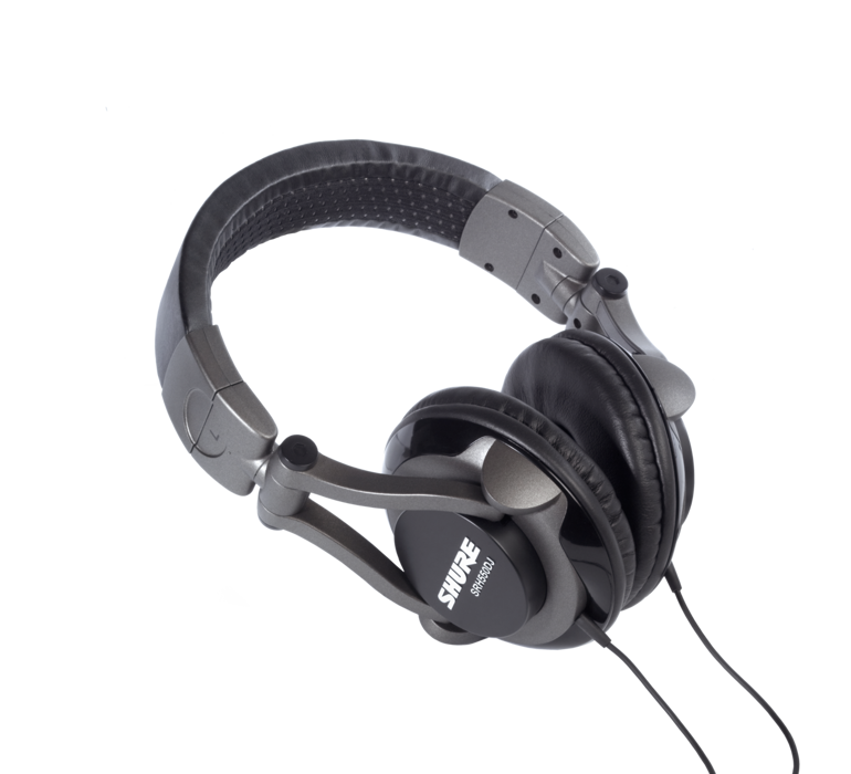 Shure SRH550 DJ, profesionalios DJ On-Ear tipo ausinės- šonas