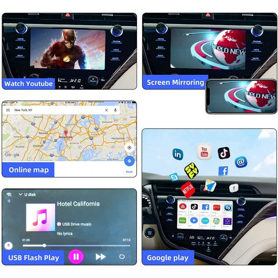 AutoSmart AU-CP99 S, Android Carplay adapteris automobiliui